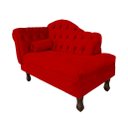 Ver imagem 2 de Mini Sofá Divã Decorativo Baby para Salas e Recepção:vermelho
