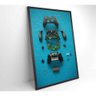 Quadro Controle Xbox 120x80 Cm Vidro Impresso - 7