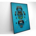 Ver imagem 5 de Quadro Controle Xbox 120x80 Cm Vidro Impresso