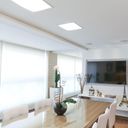 Ver imagem 4 de Kit 5 Painel Plafon Led 12w Quadrado Embutir Branco Frio