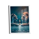 Ver imagem 1 de Quadro Lion X Tiger -- Br Artes