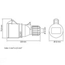 Ver imagem 2 de Tomada de Acoplamento Industrial 2p+t 16 a 220-250 Vca 6 H Tramontina Tramontina