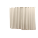 Ver imagem 1 de Cortina Blackout 100% Tecido 10,00x2,70 Para Varão Simples:PALHA