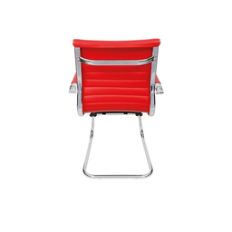 Cadeira Esteirinha Espera Confortavel Vermelha D824 4a F Bering - 3