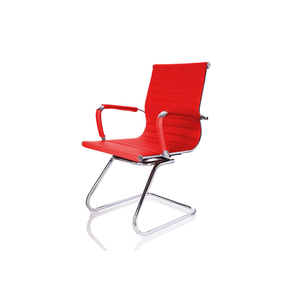Cadeira Esteirinha Espera Confortavel Vermelha D824 4a F Bering