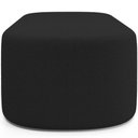 Ver imagem 4 de Kit 02 Puffs Decorativos Orgânicos para Living Quarto 140cm Doha W01 Bouclê Preto - Lyam Decor