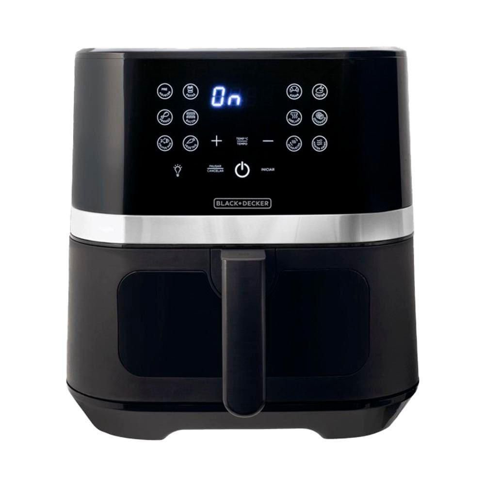 Fritadeira Air Fryer Black Decker 7 Litros Afdlg Preta e Inox 220v - 1