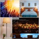 Ver imagem 3 de Lâmpada LED 12W E27 RGB Colorida com Caixa de Som Bluetooth e Controle Remoto