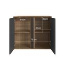 Ver imagem 5 de Gabinete de Banheiro 80cm Antônia com 2 Portas sem Cuba