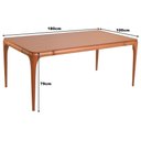 Ver imagem 6 de Mesa Jantar Campeche em Madeira Maciça Amêndoa 1,80x1,00