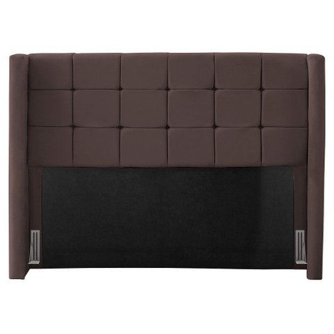 Cabeceira Cama Box Casal Queen Size Gioconda 160cm com Frame Suede Marrom - Desk Design