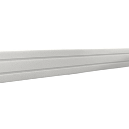Moldura Roda Meio Eva Adesivado Júpiter 2,5cmx5mm 25 Metros - Branco - 2