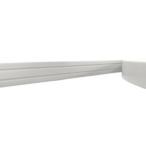 Moldura Roda Meio Eva Adesivado Júpiter 2,5cmx5mm 25 Metros - Branco