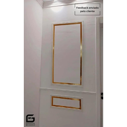 Moldura Roda Meio Eva Adesivado Júpiter 2,5cmx5mm 25 Metros - Branco - 5