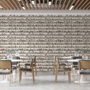 Ver imagem 2 de Papel de Parede Desenho Prateleiras de Panelas Gh Papel de Parede 3,3m