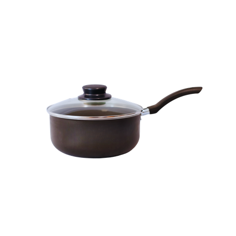 Transforme Suas Refeições com a Caçarola Antiaderente Nº20 com Tampa de Vidro e Cabo de Baquelite Lu
