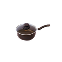 Ver imagem 5 de Transforme Suas Refeições com a Caçarola Antiaderente Nº20 com Tampa de Vidro e Cabo de Baquelite Lu