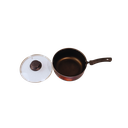 Ver imagem 3 de Transforme Suas Refeições com a Caçarola Antiaderente Nº20 com Tampa de Vidro e Cabo de Baquelite Lu