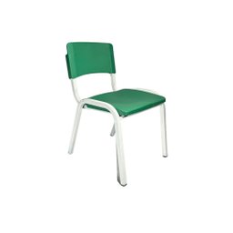 Kit 2 Cadeiras Infantil Iso Verde Brinquedoteca Escolas Ecomhome - 5