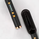 Ver imagem 2 de Escova Pente Alisadora de Cabelo Profissional Preto