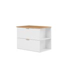 Ver imagem 4 de Armário Suspenso para Banheiro Moderno com Nichos sem Cuba