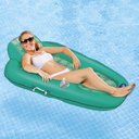 Ver imagem 5 de Aqua Boia Inflável para Piscina com Encosto de Cabeça