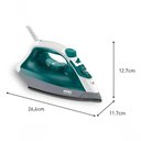 Ver imagem 5 de Ferro a Vapor Elétrico Arno Steamgliss Fsgp 1200W Branco Verde 220V