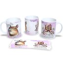 Ver imagem 1 de Caneca de Porcelana Capivara Fofa – Presente Criativo e Divertido
