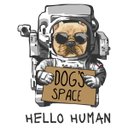 Ver imagem 3 de Adesivo de Parede - Hello Human Dekalque Adesivo Adesivo de Parede Recortado 58x75