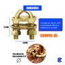 25un Conector Grampo Gtud para Haste de Aterramento Pa30 5/8 - 2