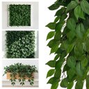 Ver imagem 6 de Kit 18 Folhas de Fícus Artificial Grande para Árvores Jardins e Ambientes