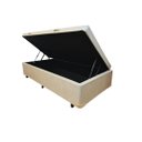 Ver imagem 1 de Cama Box Baú Solteirão Blindado Diversas Cores (88x188x42) - Linhão - Turim Palha