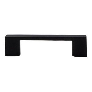 Puxador Preto Fosco Il 950 Italy Line Metal 64mm + Parafusos