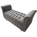 Ver imagem 1 de Recamier Vintage 150 Cm Linho Bege Queen Rbl