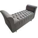 Ver imagem 3 de Recamier Vintage 150 Cm Linho Bege Queen Rbl