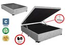 Ver imagem 3 de Cama Baú Casal Cinza Suede