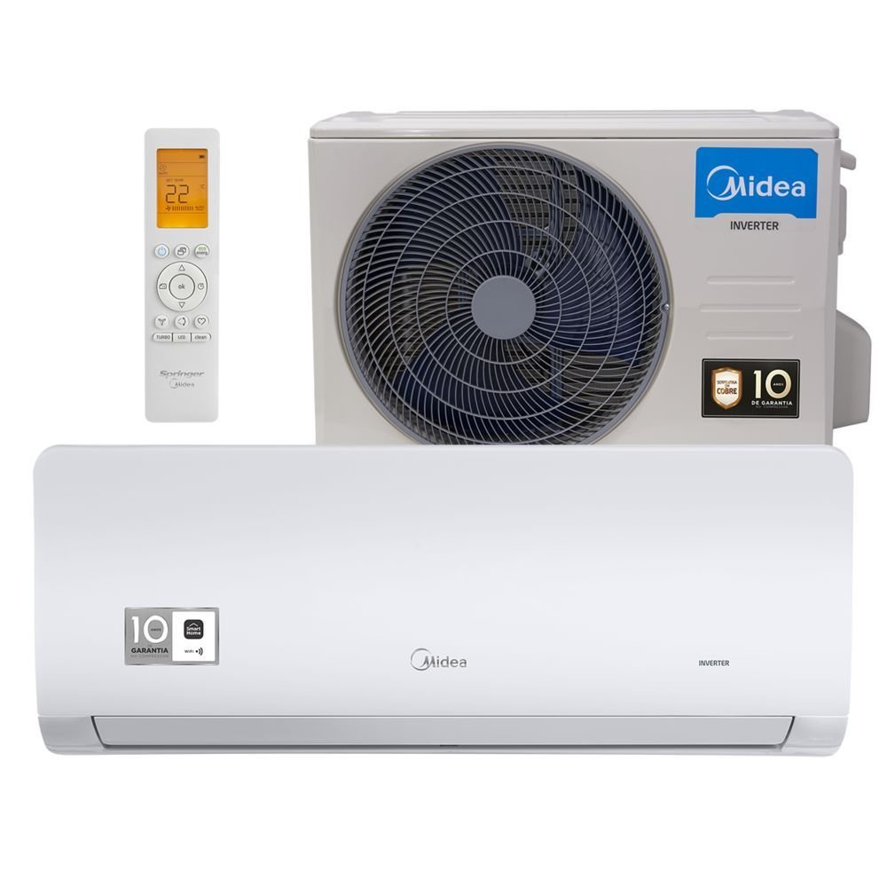 Ar Condicionado Split Springer Midea Xtreme Save Connect 18000 Btus Quente e Frio Inverter 220v 38ag - 1