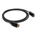 Ver imagem 5 de Cabo Adaptador Displayport Dp para Hdmi 4k 144hz 1.8m Tomate