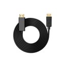 Ver imagem 1 de Cabo Adaptador Displayport Dp para Hdmi 4k 144hz 1.8m Tomate