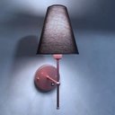 Ver imagem 2 de Kit 2 Arandelas de Parede Clássica com Interruptor e Cúpula Preto Ref 05 com Lâmpada Branco Frio