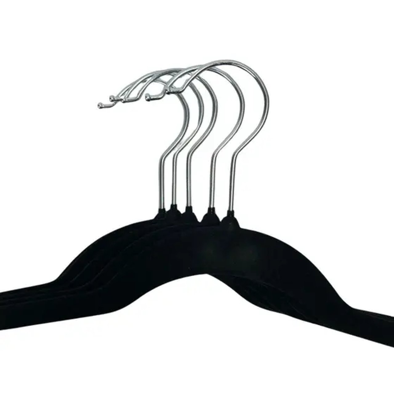 Cabides Aveludados Black - 5 Peças - 3