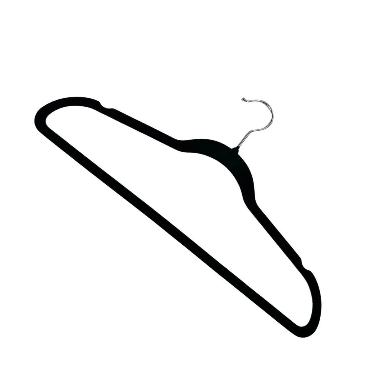 Cabides Aveludados Black - 5 Peças - 1