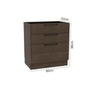 Ver imagem 3 de Balcão 80cm 3 Gavetas Cozinha Lisboa sem Tampo