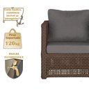 Ver imagem 4 de Mesa Centro e 4 Poltronas Madri Corda Náutica Estofado 11 Trama Original