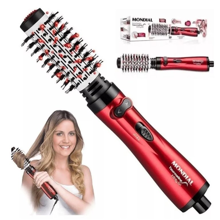 Escova Rotativa Mondial: Estilo em Poucos Minutos Escova Rotativa Mondial: Estilo em Poucos Minutos