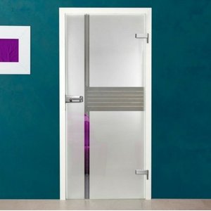 Adesivo Jateado Para Portas e Janelas de Vidro 205x100cm