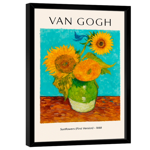 Quadro Decorativo Van Gogh Sunflowers