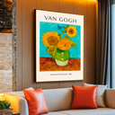 Ver imagem 2 de Quadro Decorativo Van Gogh Sunflowers
