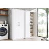 Armário Multiuso Lavanderia Margarida C/ 2 Portas Branco - Henn - 1