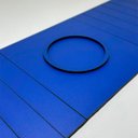 Ver imagem 3 de Porta Copos Esteira para Sofá em Mdf 3mm Azul 15x41cm